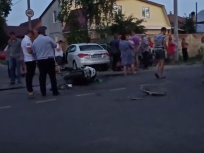В Брянске в страшном ДТП погиб пассажир мотоцикла