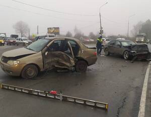 В жёстком ДТП под Брянском ранена 59-летняя женщина