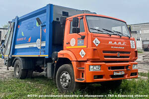 В Карачевском районе будет работать новый мусоровоз