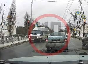 В Брянске по видео в соцсети наказали водителя микроавтобуса