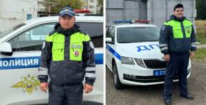 Сотрудники ДПС спасли жизнь водителю в Брянской области