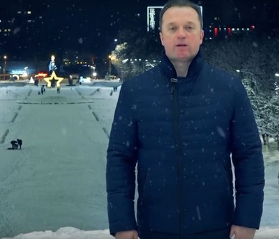 Брянский депутат Сергей Антошин записал креативное поздравление с Новым годом