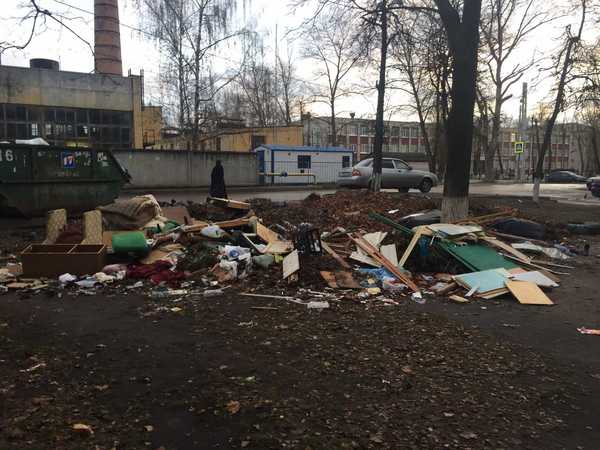 На улице Донбасской в Брянске частично ликвидировали мусорный апокалипсис 