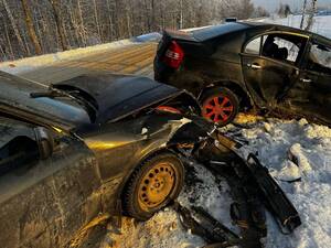 В ДТП в Злынковском районе пострадали двое взрослых и 2-летний ребёнок