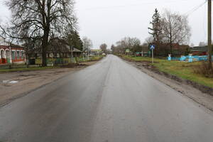 В Стародубском округе отремонтировали участок автодороги Стародуб-Нижнее-Шкрябино-Мадеевка