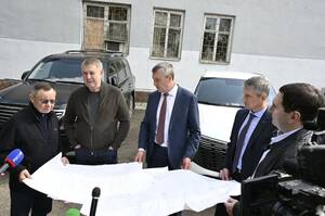 Богомаз и Файзуллин проверили готовность Клинцов к зиме после атак на ТЭЦ