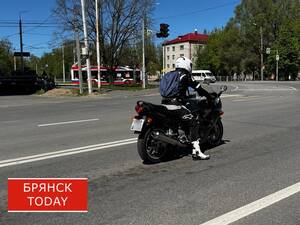 В Брянске наказали мотоциклистов-лихачей