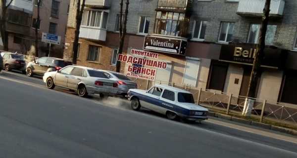 В Брянске сфотографировали необычный автомобиль