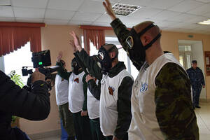 В брянской колонии впервые провели военно-патриотическую игру «Зарница 2.0»