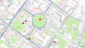 В сквере Карла Маркса открыт сквозной проезд