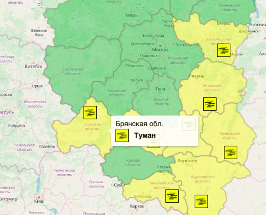 Карта осадок брянск. Жёлтый уровень опасности Брянск. Жёлтый уровень опасности в Брянской области. Брянская область уровень опасности. Жёлтый уровень опасности Воронеж.
