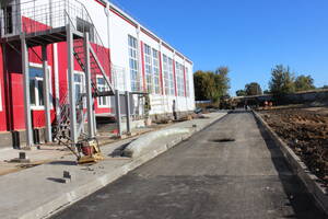 В Стародубе продолжается строительство бассейна