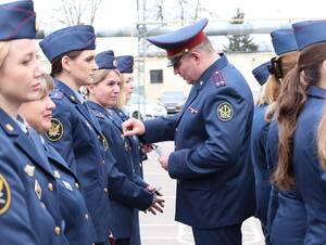 В брянском УФСИН прошёл строевой смотр личного состава