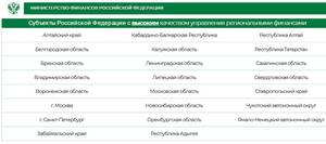 Брянщина вновь признана Минфином лидером по финансовому управлению