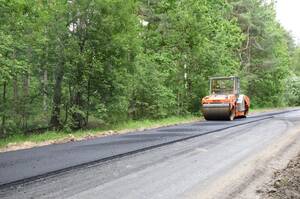 В Климовском районе ремонтируют дорогу Климово - Воробьёвка