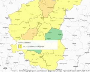 В Брянской области снова продлили жёлтый уровень опасности