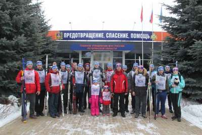 Брянские спасатели поучаствовали в «Лыжне России-2019»