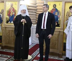 В Брянском гарнизоне освятили храм Серафима Саровского