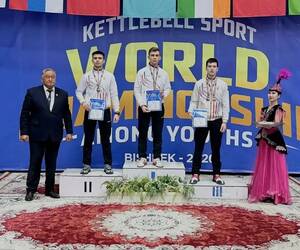 Брянец Георгий Пихтарь завоевал серебро Первенства мира по гиревому спорту