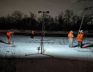 Поиск провалившихся под лёд детей в Брянске лично контролирует губернатор Богомаз