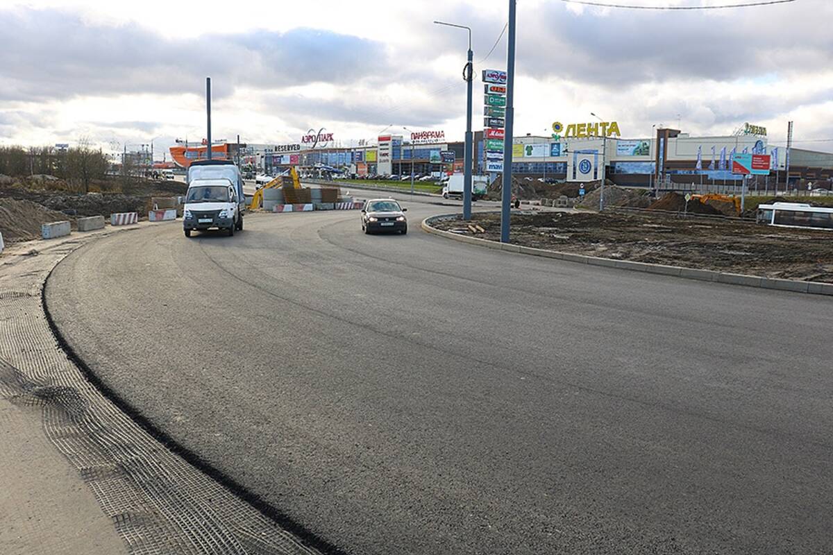 В Брянске на перекрёстке Объездной и Иванова открыли движение по полукольцу  | 15.11.2022 | Брянск - БезФормата