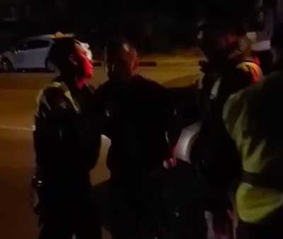 В Брянске сняли видео задержания сотрудниками ДПС водителя-наркомана