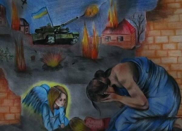 Они говорят, что началась война против украинского народа