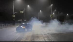 Брянского дрифтера привлекли к ответственности за опасную езду