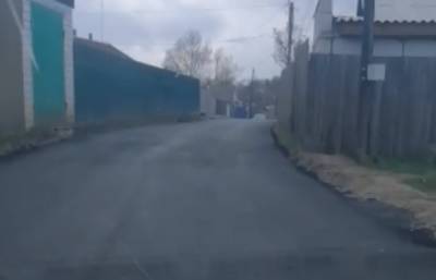 В Новозыбкове водитель похвалил власти за отремонтированную дорогу