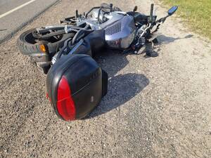 Столкновение мотоциклов под Брянском: один водитель доставлен в больницу