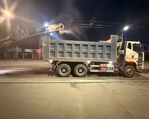 В Брянске вечером и ночью начали ремонтировать улицу Калинина