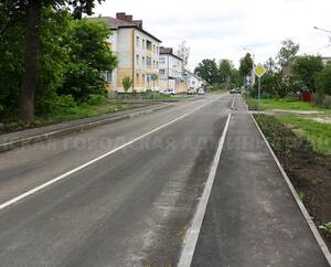 В Брянске капитально отремонтировали улицы Клубную и Кирова