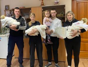 В Жуковке Брянской области родилась тройня