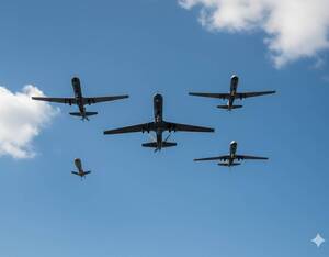 Полчища украинских БПЛА массово атаковали Брянскую область