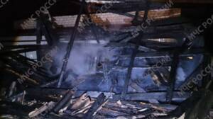 При пожаре в Новозыбкове погибли мужчина и ребёнок