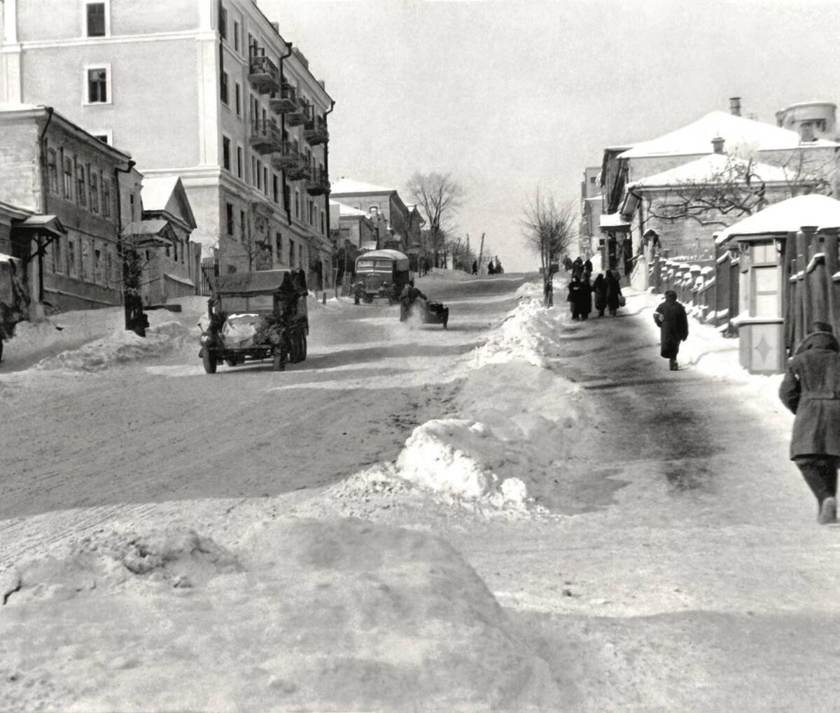 Улица Фокина. Фото времён оккупации
