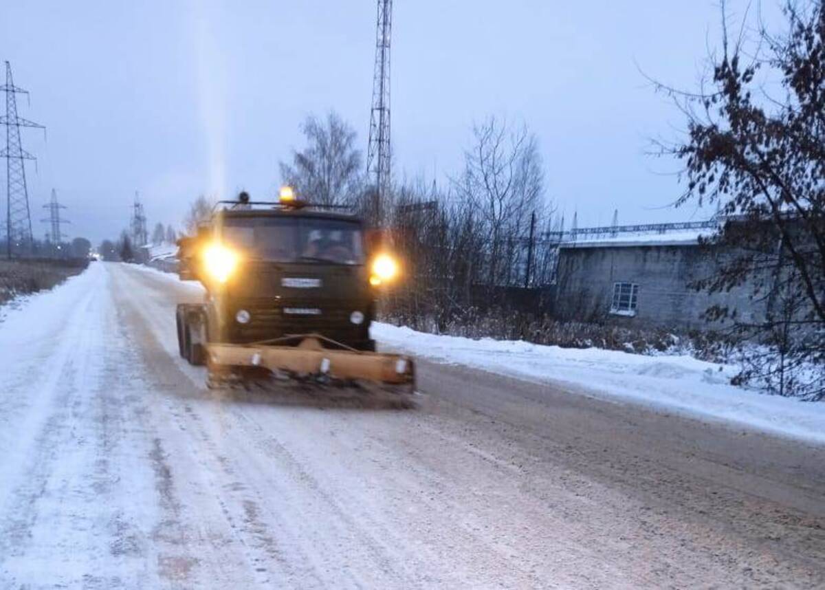 В Брянской области от снега очистили 3125 км автодорог