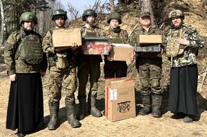 Брянские священники доставили гумгруз бойцам СВО