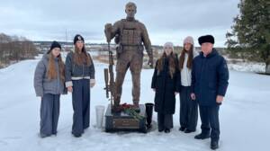 В Севске почтили память павшего Героя России Сергея Горина