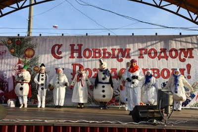 Парад Снеговиков состоялся в Мглине