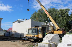 В Стародубе продолжается строительство домов для детей-сирот