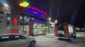 В Брянске произошел пожар в торговом центре