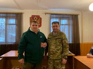 В Стародубе вручили орден Мужества отцу воина, погибшего в ходе СВО