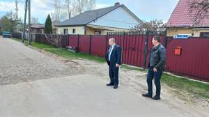 В Жуковке идёт капремонт улицы Больничной