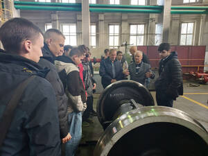 Студенты железнодорожного техникума побывали в Брянской механизированной дистанции инфраструктуры