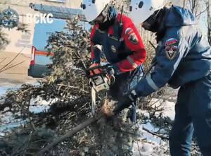 Студенческий корпус спасателей прибыл на помощь пострадавшим в Брянске