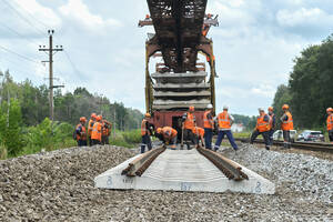 Около 20 км железнодорожных путей обновлено в Брянской области