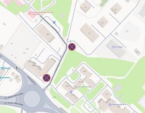 В Брянске на улице Степной в сторону больницы запретили парковку