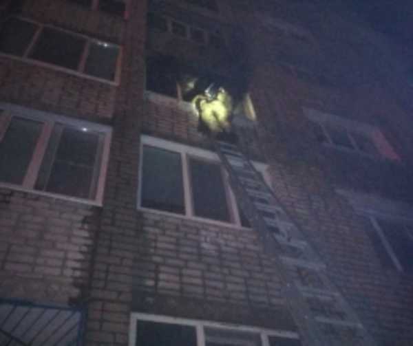 В Фокинском районе Брянска загорелся балкон многоэтажки