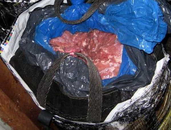 На Брянщину не пустили более 560 кг подозрительного мяса